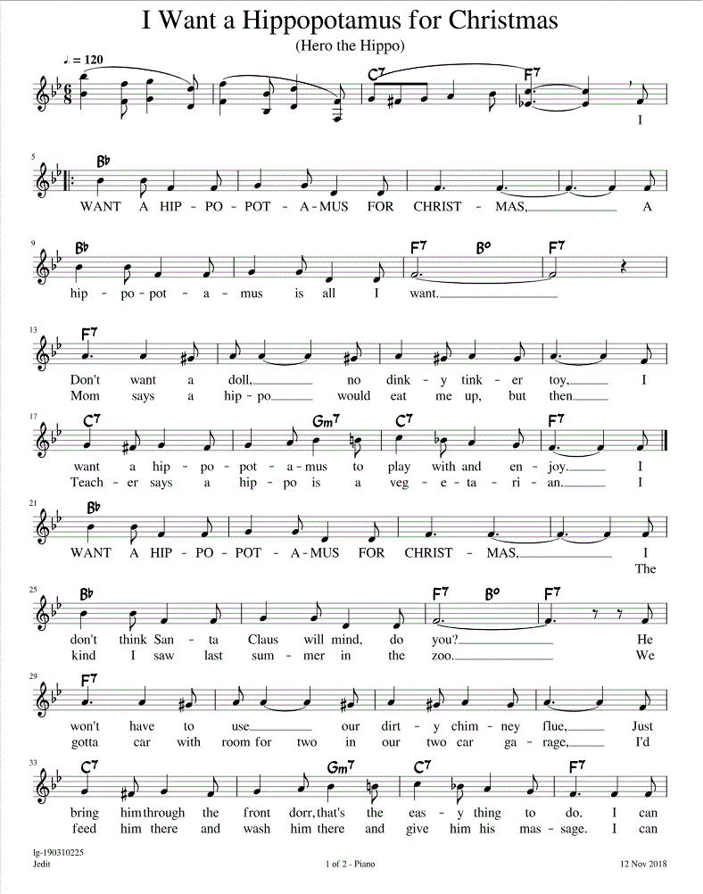 Sheet Music